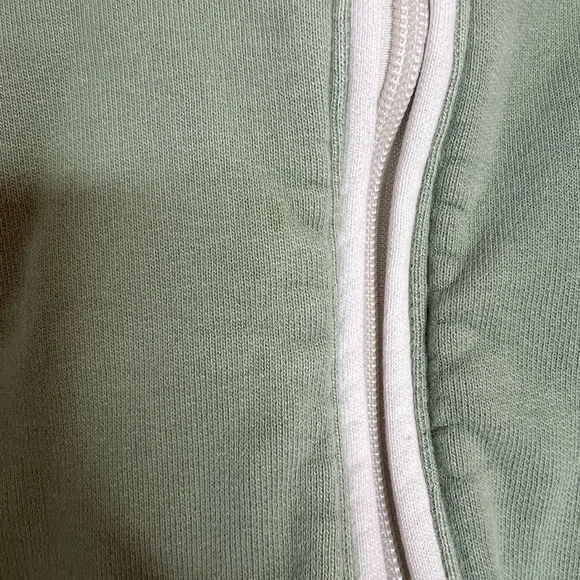 Offline by Aerie Green Half Zip Pullover | Size: M - Picture 7 of 8